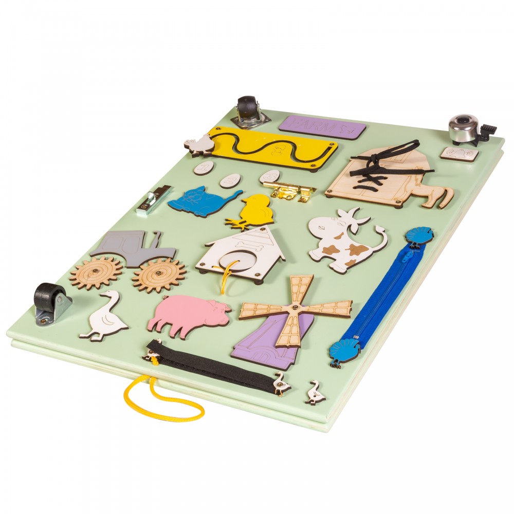 Tableau d'activités magnétique Montessori pour enfants de 3 ans et plu –  Ludikid