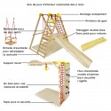 Terrain de jeux modulable 