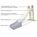 toboggan enfant blanc
