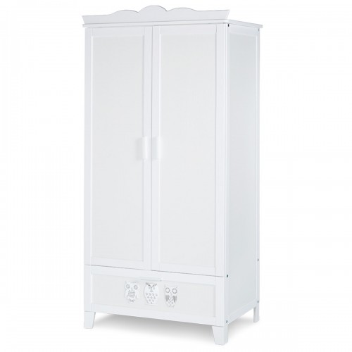 MARSELL Armoire penderie avec tiroir pour chambre bébé enfant