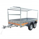 Remorque avec armatures Remorque avec armatures