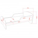 La housse du matelas s'enlève et est lavable