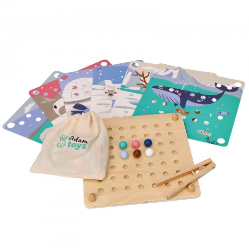 Joy Mini Tableau D'activités Montessori Busy Board En Bois Pour Bébé - Jeux  - Jouets BUT