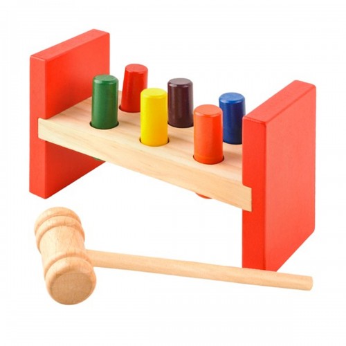 HAMMER Banc à marteler pour enfants jouet montessori en bois