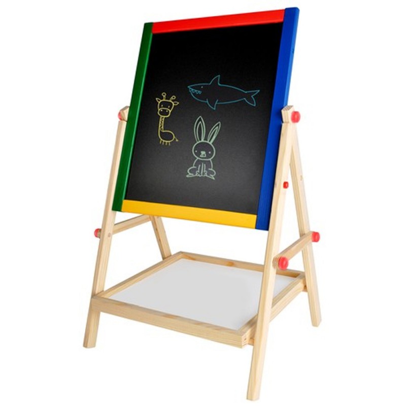 Keenso® Tableau enfant double face noir craie blanc dessin en bois Rentable  - Cdiscount Beaux-Arts et Loisirs créatifs