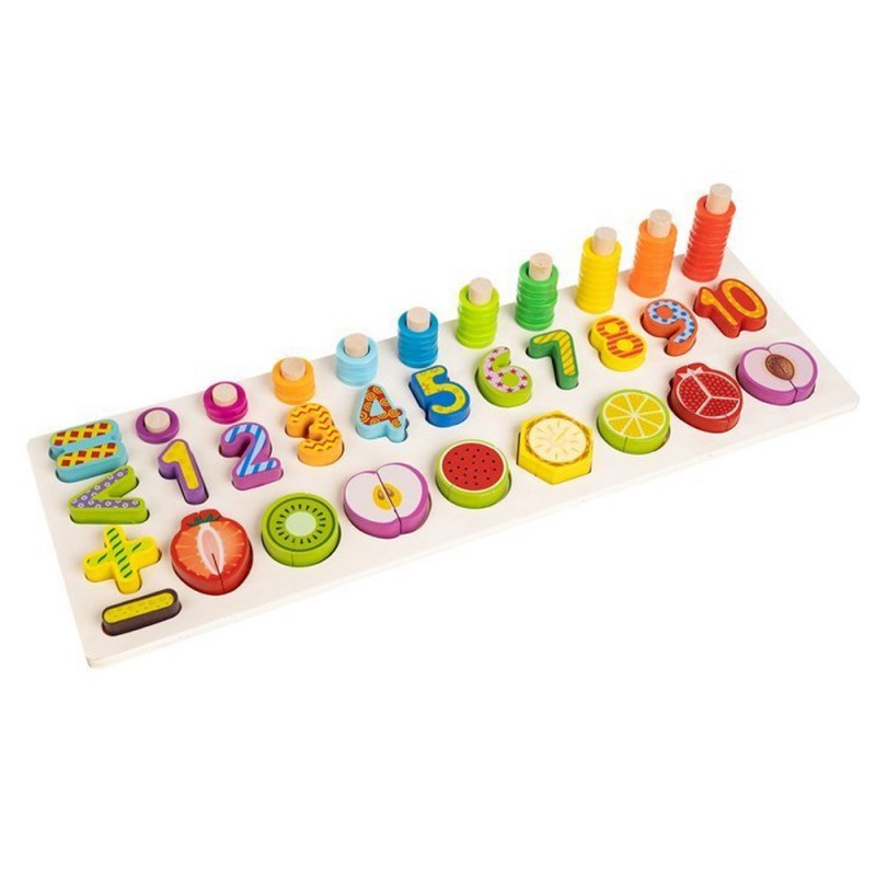 Jeux eveil 2 ans - Puzzle enfant 2 ans - Jouet Montessori