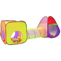 Tunnel et tente + 200 balles pour enfant Igloo jeu