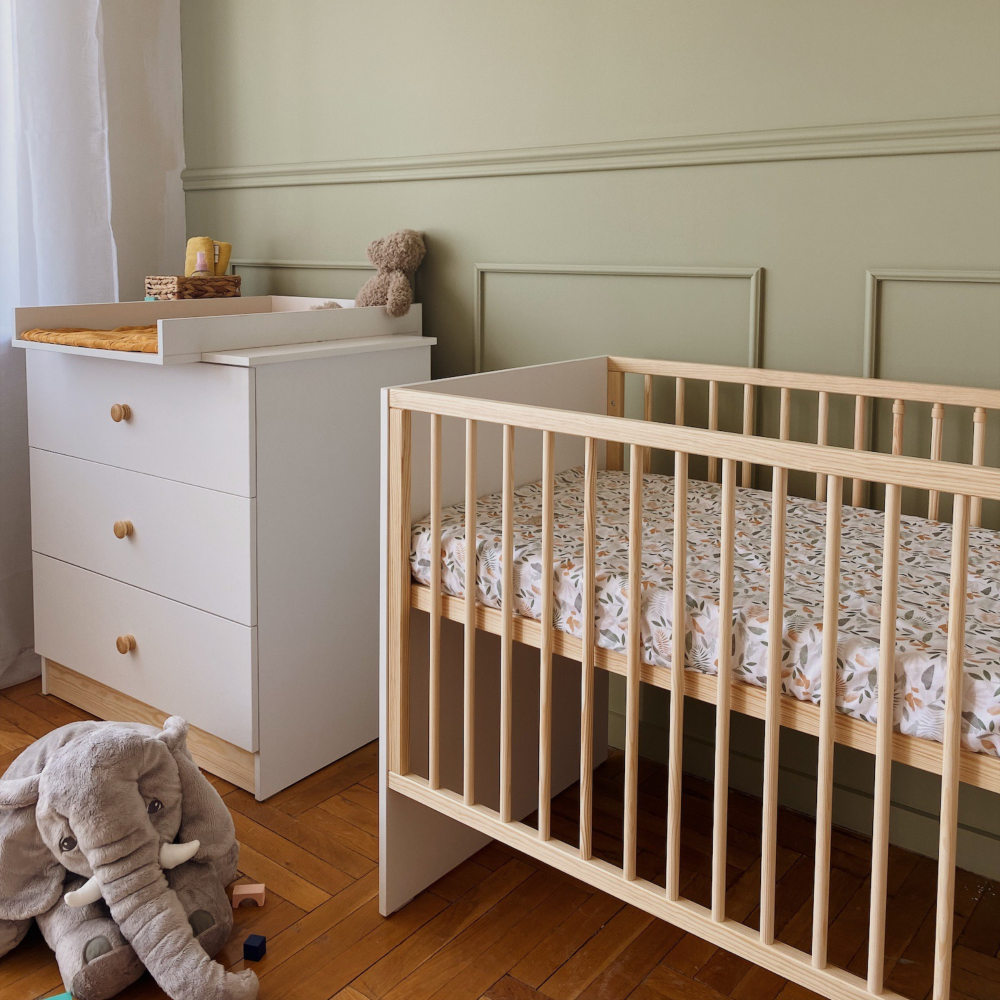 Plan à langer SCANDINAVE, Chambre bébé - Puériculture