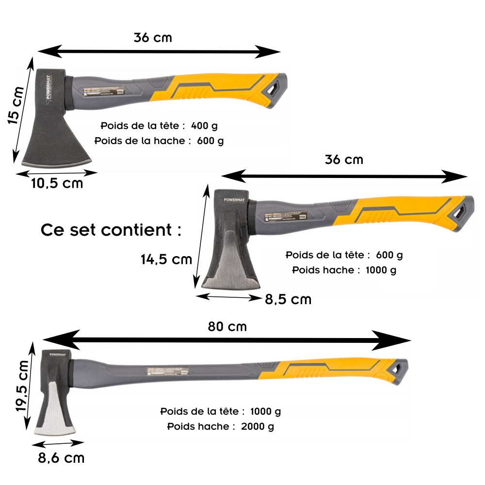 Hache Canada, achat/vente d'outils Haches - Leborgne