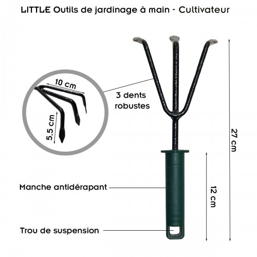 LITTLE Outils de jardinage à main - Cultivateur