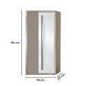 ROMA - Armoire penderie 2 portes battantes - 90x194cm ROMA - Armoire penderie 2 portes battantes - 90x194cm