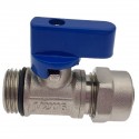 Vanne à bille sphérique 1/2"x16 pour tube PER Ø16 Vanne à bille sphérique 1/2"x16 pour tube PER Ø16