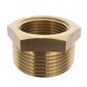 Raccord mamelon réduction mâle femelle en laiton à visser Raccord mamelon réduction mâle femelle en laiton à visser