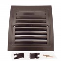 Grille d'aération intérieur extérieur avec moustiquaire 140x140mm Grille d'aération intérieur extérieur avec moustiquaire 140x140mm