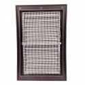 Grille intérieur extérieur plastique avec moustiquaire 140x210mm