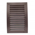 Grille de ventilation plastique 140x210 mm Grille de ventilation plastique 140x210 mm