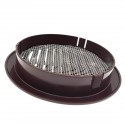 Grille ronde pour pvc et gaine avec moustiquaire Ø125 Grille ronde pour pvc et gaine avec moustiquaire Ø125
