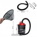 Produit neuf avec défauts - KAMINER Aspirateur/souffleur vide cendres cheminée poêle 1200W avec accessoires