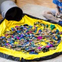 BOLSA Panier de rangement sac pour jouets avec tapis de jeux 2 en 1 BOLSA Panier de rangement sac pour jouets avec tapis de jeux 2 en 1
