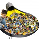BOLSA Panier de rangement sac pour jouets avec tapis de jeux 2 en 1 BOLSA Panier de rangement sac pour jouets avec tapis de jeux 2 en 1