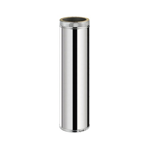 TDPI1000 Conduit double paroi isolé polycombustible longueur 100 cm