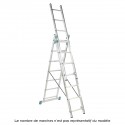 Echelle transformable 3 plans coulissante extensible Echelle transformable 3 plans coulissante extensible