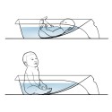TEGGI Baignoire ergonomique bébé TEGGI Baignoire ergonomique bébé