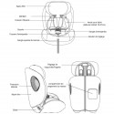 MAUI siège auto extensible pour enfant de 76 - 150 cm sans isofix nouvelles normes R129/2 MAUI siège auto extensible pour enfant de 76 - 150 cm sans isofix nouvelles normes R129/2