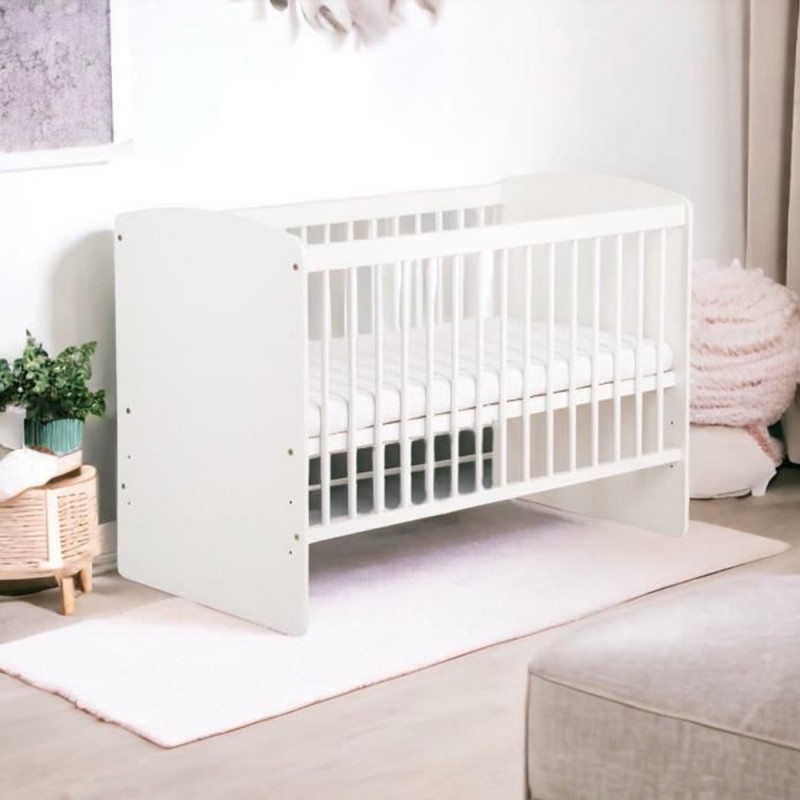 KAROLINA II Lit bébé à barreaux 120x60