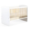 KAROLINA II Ensemble lit bébé 120x60 et commode à langer 3 tiroirs