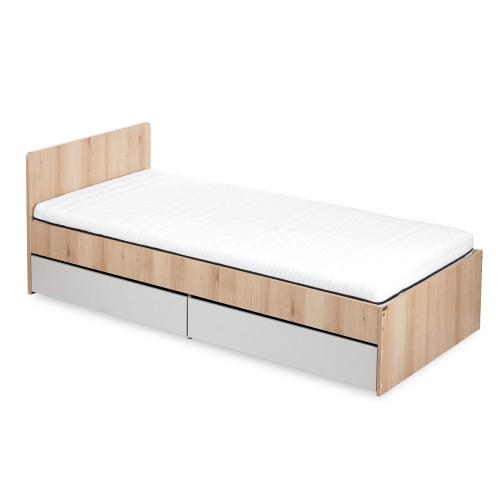 DALIA Lit adolescent enfant 90x200 avec tiroir style urbain 2