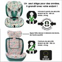 MAUI siège auto extensible pour enfant de 76 - 150 cm sans isofix nouvelles normes R129/2 MAUI siège auto extensible pour enfant de 76 - 150 cm sans isofix nouvelles normes R129/2