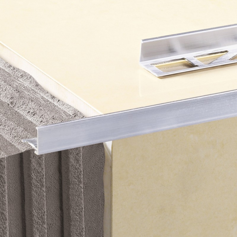 Profilé de carrelage d'angle 10 mm longueur 2,5 m