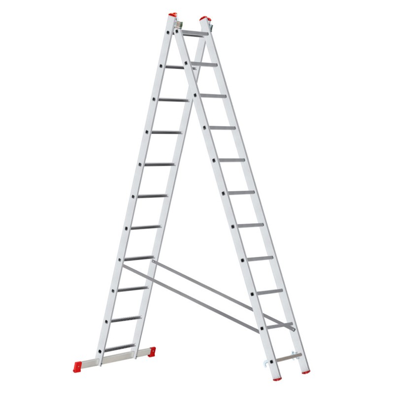 XTRA Echelle en aluminium 2 plans