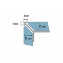 Profilé extérieur pour carrelage 10 mm longeur 2,5 m