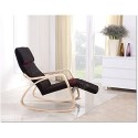 Rocking-chair fauteuil Noir