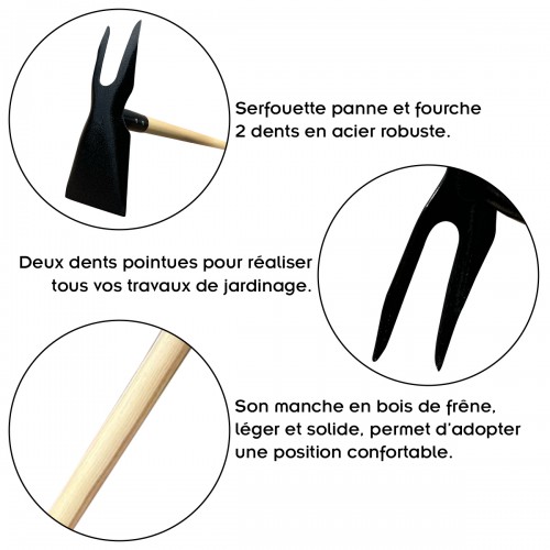 Serfouette panne et fourche 2