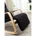 Rocking-chair fauteuil Noir
