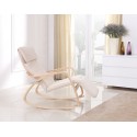 Rocking-chair fauteuil Blanc