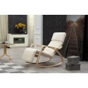Rocking-chair fauteuil Blanc