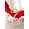 Rocking-chair fauteuil Rouge