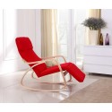 Rocking-chair fauteuil Rouge