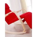 Rocking-chair fauteuil Rouge