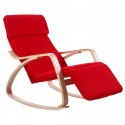 Rocking-chair fauteuil Rouge