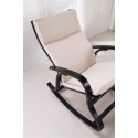 Fauteuil Rocking-chair beige