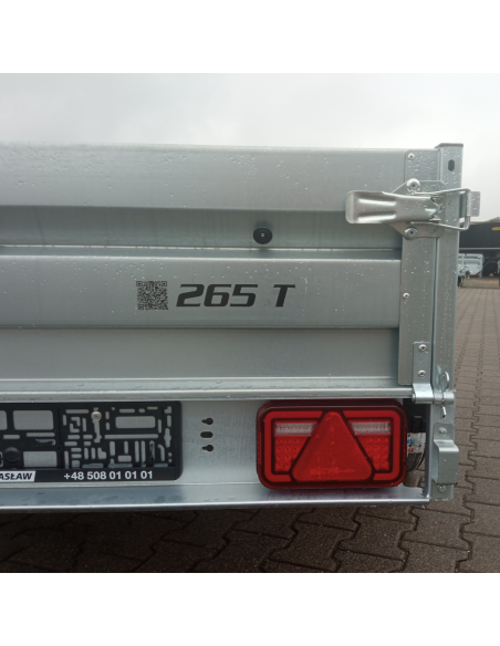 ZASLAW 265T Remorque double essieu ZASLAW 265T Remorque double essieu