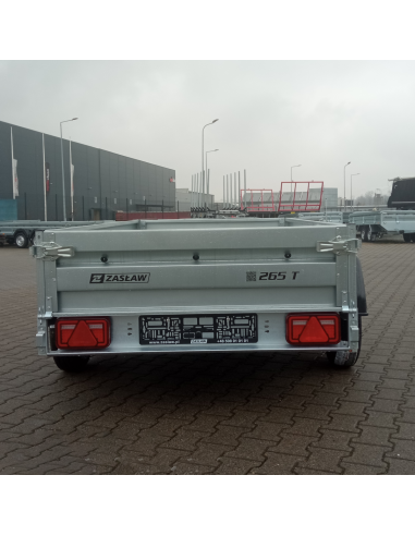 ZASLAW 265T Remorque double essieu