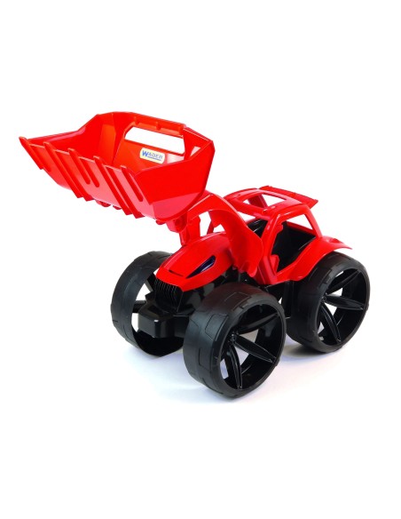 MAXIMUS Bulldozer tractopelle grand jouet maison jardin plage