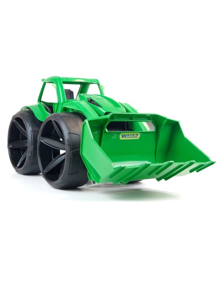 MAXIMUS Bulldozer tractopelle grand jouet maison jardin plage MAXIMUS Bulldozer tractopelle grand jouet maison jardin plage