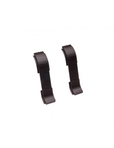 Plinthes goulotte passe-câble PVC 59 mm - 1,10 m avec raccords inclus